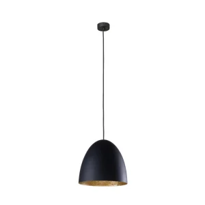 Piekaramā lampa 9022 EGG BLACK M