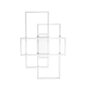 Griestu lampa FRAME PL RETTANGOLO BIANCO 2700K