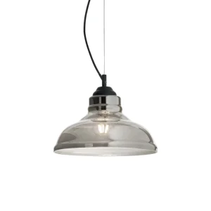 Piekaramā lampa - BISTRO SP1 PLATE Ø 28 cm FUME