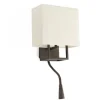 Sienas lampa VESPER White-Brown