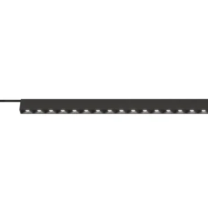 Z1030-20.30.30.BK "POINT20" 20W LENSES LINE SURFACE 3000K BLACK 24V for magnetic system MICRO
