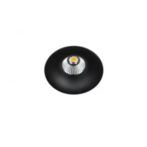 Iebūvējama lampa LUXO Ø 12 cm Black