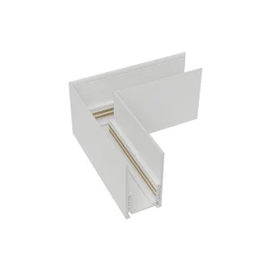 Z2000-48.SR.HC.WH HORIZONTAL CORNER CEILING WHITE magnetic system EDGE