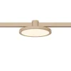 Z4022-12.OP.30.BR "ZEN" 12W OPAL ROUND BRASS 48V for magnetic system LUMA Gaismas ķermenis