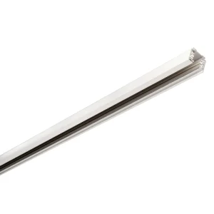 Sliežu sistēma EUTRAC 3-PHASE SURFACE-MOUNTED TRACK WHITE 200M