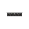 Z05553-10.38.30.BK "RISE 5" Recessed linear light LED 10W BLACK