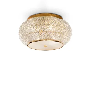 Griestu lampa PASHA PL6 Gold