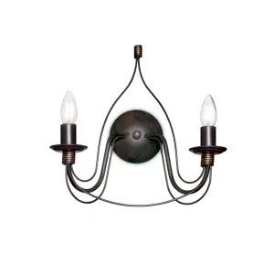 Sienas lampa CORTE AP2 Ruggine