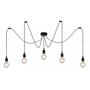 Piekaramā lampa FIX Black