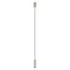 Piekaramā lampa 10900 FOURTY S SILK GRAY