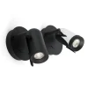 Sienas lampa ORLEANS Black