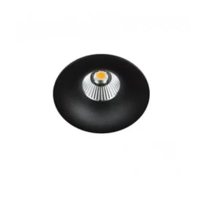 Iebūvējama lampa LUXO Ø 8,5 cm Black