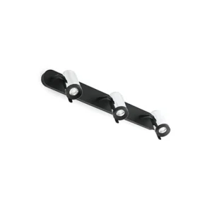 Sienas lampa ORLEANS 3 Black/Chrome
