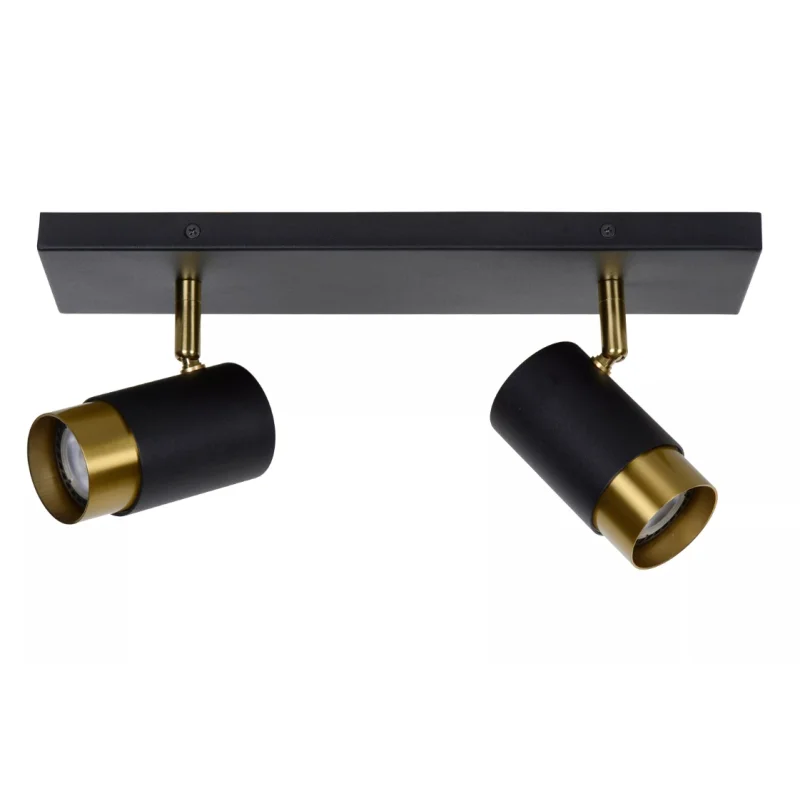 Griestu lampa FLORIS black
