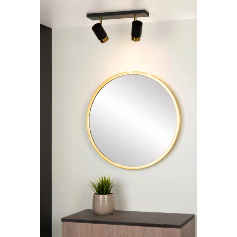 Griestu lampa FLORIS black