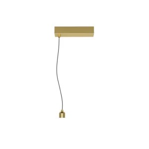 Z4000-48.PF.SUSP.BR POWER FEEDER SUSPENSION for INTERNAL DRIVER 48V BRASS magnetic system LUMA Gaismas ķermenis