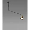 Griestu lampa GORDON Brass