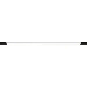 Z2992-15.OP.30.BK 15W LINE BLACK 440mm 48V gaismekļis magnētiskai sistēmai Z2000