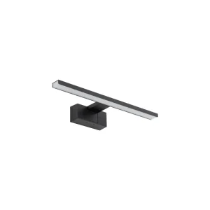 Sienas/ spoguļa lampa 10676 CEZANNE LED BLACK S 4000K