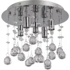 Griestu lampa MOONLIGHT PL5 Chromo