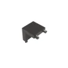 Z3000-48.VCC.BK VERTICAL CORNER CONNECTOR BLACK magnetic system LITE Gaismas ķermenis
