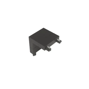 Z3000-48.VCC.BK VERTICAL CORNER CONNECTOR BLACK magnetic system LITE Gaismas ķermenis