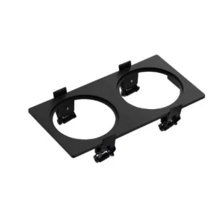 6207 Sandy Black Aluminium Frame for Recess L: 19.5 W: 10 cm Cut Out: 9.3 x 18.3 cm
