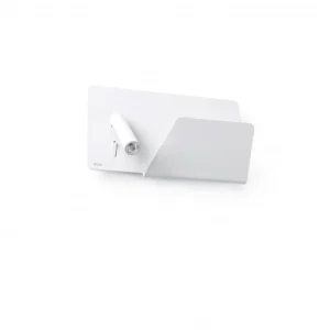 Sienas lampa SUAU USB White right