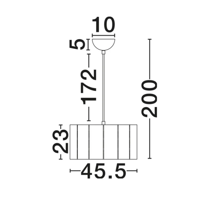 Piekaramā lampa 9061114 Alve