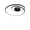 Griestu lampa 269412 OZ PL ON-OFF NERO 3000K
