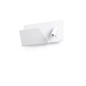 Sienas lampa SUAU USB White left