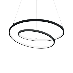 Piekaramā lampa 269450 OZ SP D80 ON-OFF NERO 3000K