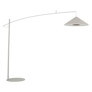Stāvlampa 11686 POISE FL SILK GRAY A