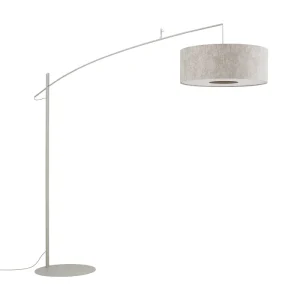 Stāvlampa 11685 POISE FL SILK GRAY B