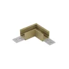 Z5000-48.SR.HC.BR surface horizontal corner Bronze 48V for magnetic system MUSE