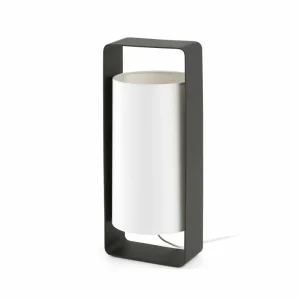 Galda lampa LULA-G black and white