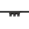 Z3025-6.36.30.BK "BEAM" 6W SPOT TRIPLE BLACK 48V for magnetic system LITE