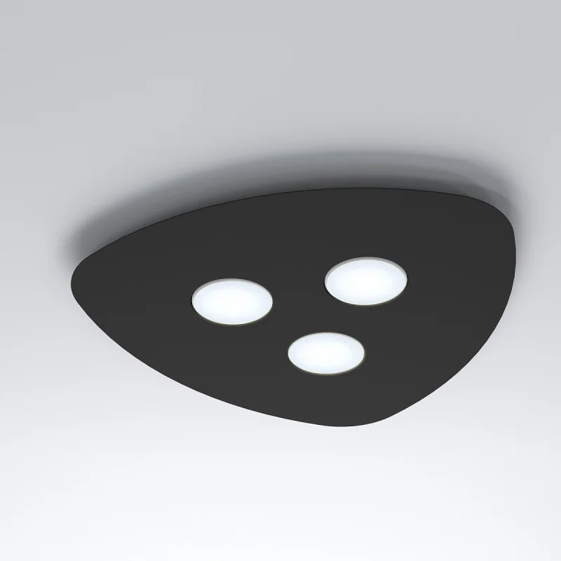 Griestu lampa 8302 ORGANIC BLACK III