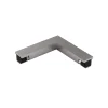 Z5000-48.LCC.NI L corner connector Nickel 48V for magnetic system MUSE