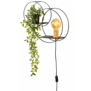 Sienas lampa CIRCLE Black