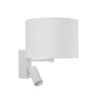 Sienas lampa 11520 LUSSO KINKIET WHITE
