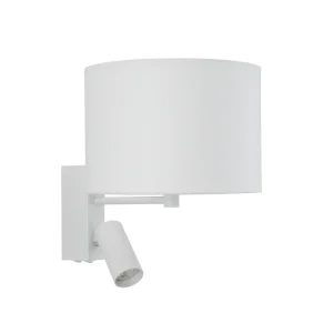 Sienas lampa 11520 LUSSO KINKIET WHITE