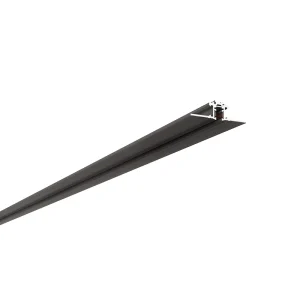 Z1000-24.TR.200.BK TRACK 2M TRIMLESS BLACK 24V magnetic system MICRO