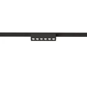 Z3030-6.24.30.BK "NEXA 6" LED 6W LENSE 3000K BLACK 48V for magnetic system LITE Gaismas ķermenis