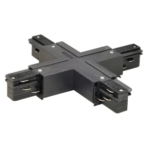 X - formos jungtis X-CONNECTOR for Eutrac 240V 3-phase surface-mounted track