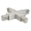 X - formos jungtis X-CONNECTOR for Eutrac 240V 3-phase surface-mounted track