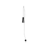 Piekaramā lampa 9264 DOVER BLACK I KINKIET KABEL