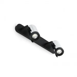 Sienas lampa ORLEANS 2 Black/Chrome