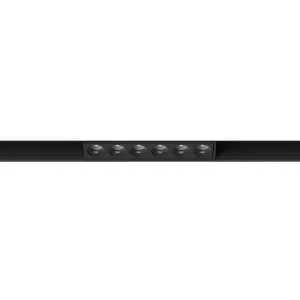 Z2981-6.24.30.BK 6W LENSE BLACK 48V gaismekļis magnētiskai sistēmai Z2000