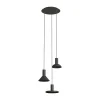 Piekaramā lampa 10905 HERMANOS III BLACK